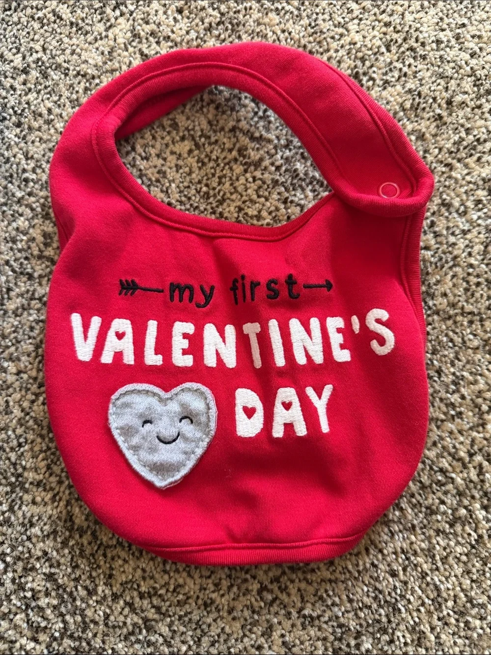 Babies ‘My First’ Pumpkin Patch and Valentine's Day Baby Bib, Set of 2